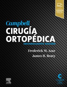 Campbell. Cirugía ortopédica