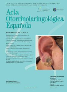 Acta Otorrinolaringológica Española