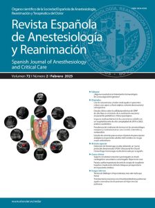 Revista Española de Anestesiología y Reanimación