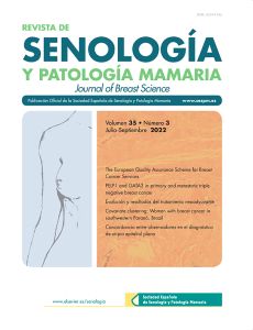 Revista de Senología y Patología Mamaria - Journal of Breast Science