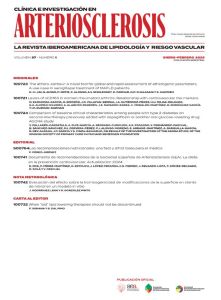 Clínica e Investigación en Arteriosclerosis