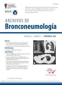 Archivos de Bronconeumología