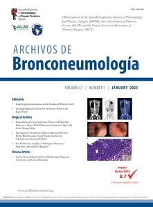 Archivos de Bronconeumología