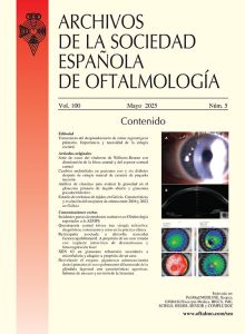 Archivos de la Sociedad Española de Oftalmología