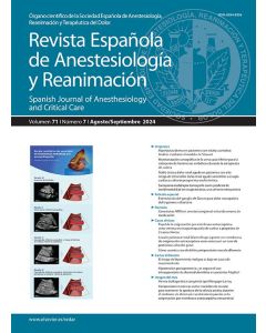 Revista Española de Anestesiología y Reanimación