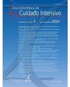 Acta Colombiana de Cuidado Intensivo