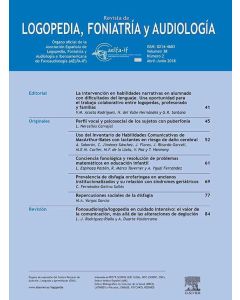 Revista de Logopedia, Foniatría y Audiología