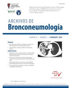 Archivos de Bronconeumología