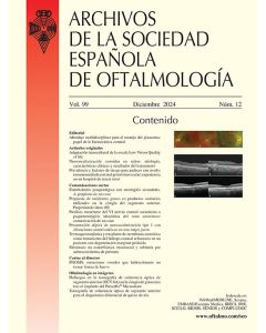 Archivos de la Sociedad Española de Oftalmología